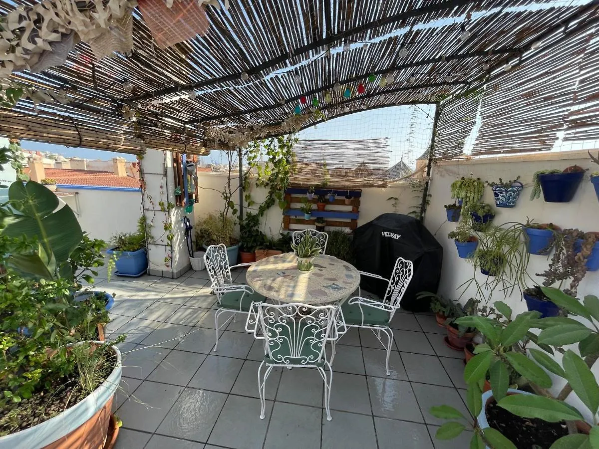 Charming Home With Private Terrace,Heart Of Malaga